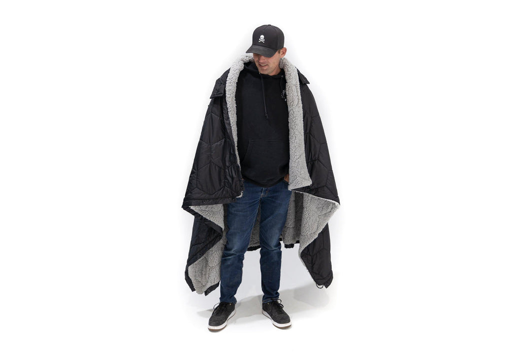 Free Spirit- Anywhere Poncho/Puff Blanket